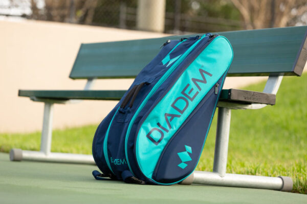 Diadem Tour 12 Pack Elevate Racket Bag (Teal/Navy) - Image 3